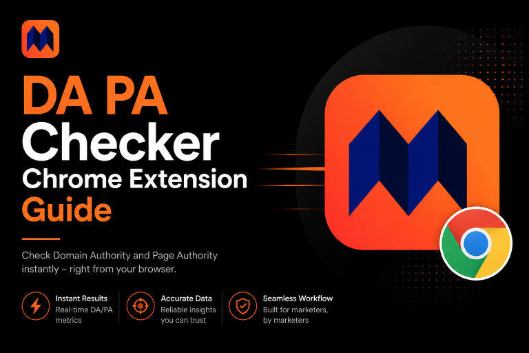 DA PA Checker Chrome Extension